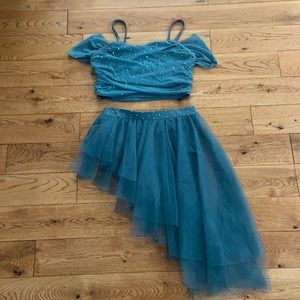 2 piece Weissman dance costume